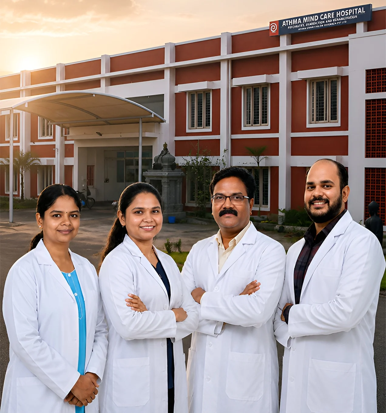 Athma Mind Care Hospital campus in Trichy